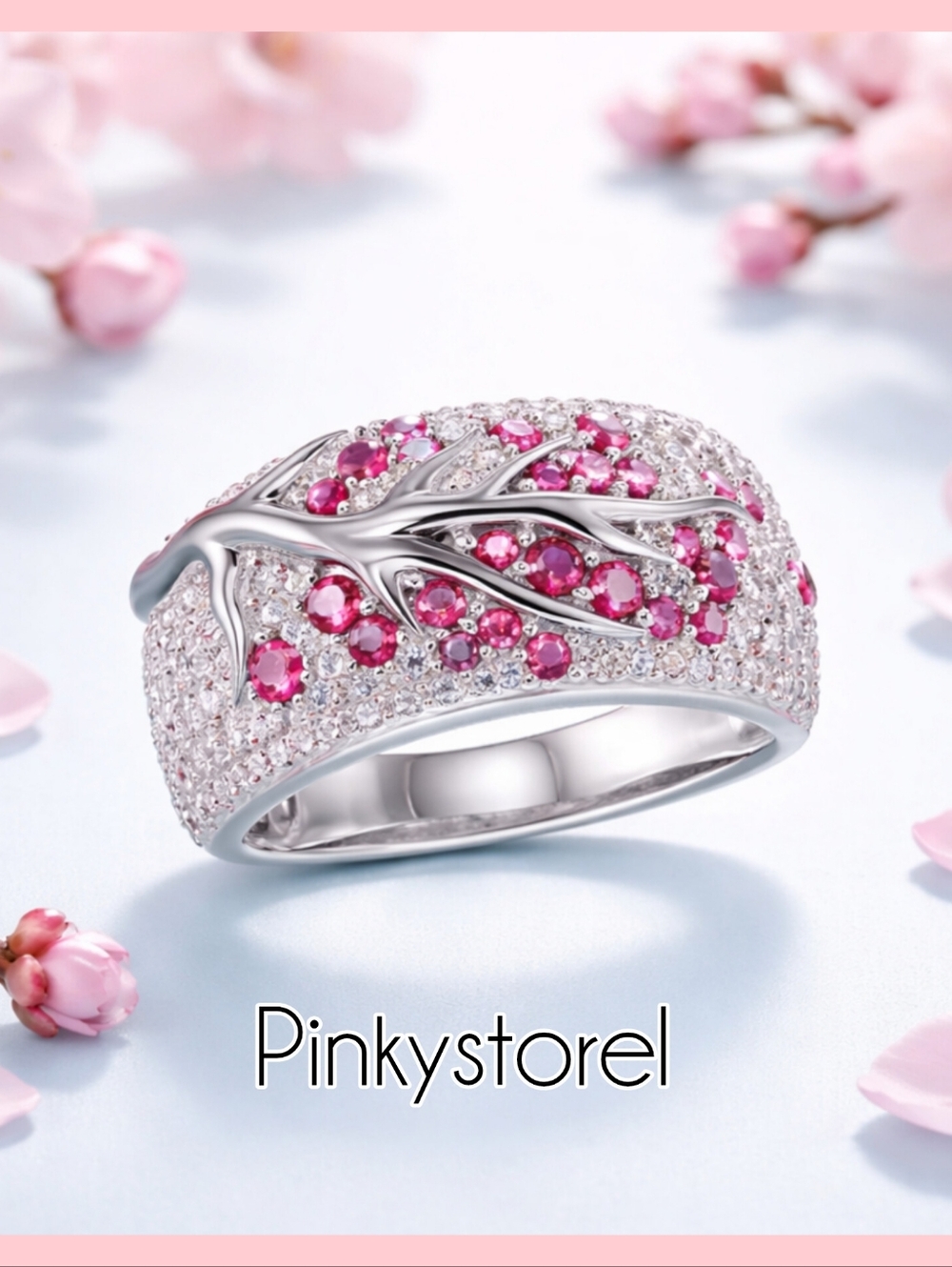 💓Shy Pink Tree Ring💓